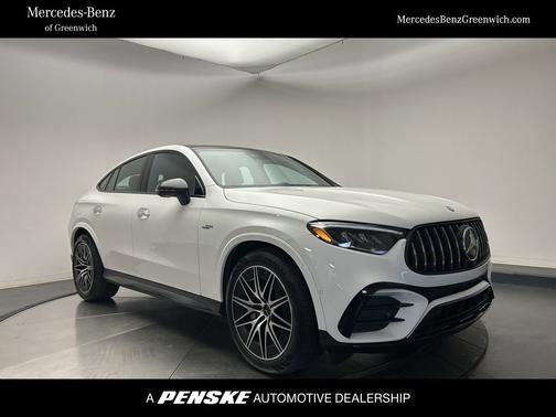 Polar White 2026 Mercedes-Benz AMG GLC 43 4MATIC Coupe