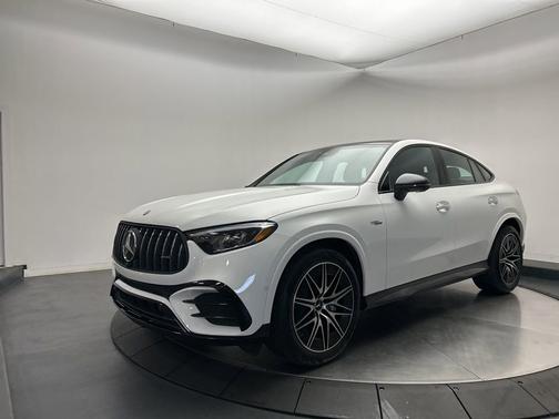Polar White 2026 Mercedes-Benz AMG GLC 43 4MATIC Coupe