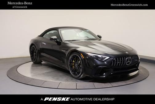 Obsidian Black Metallic 2022 Mercedes-Benz AMG SL 63 Base