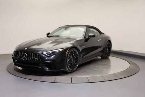 Obsidian Black Metallic 2022 Mercedes-Benz AMG SL 63 Base