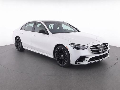 MANUFAKTUR Diamond White 2023 Mercedes-Benz S-Class S 500 4MATIC