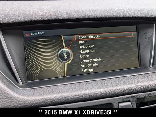 Mineral Gray Metallic 2015 BMW X1 xDrive35i