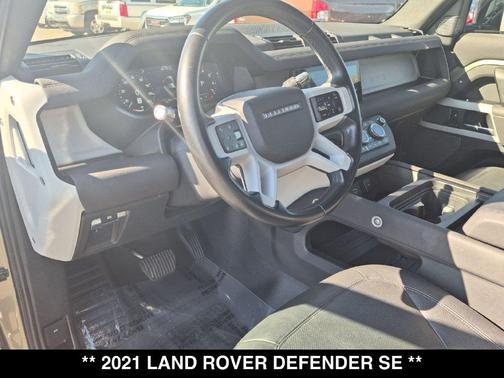 Pangea Green Metallic 2021 Land Rover Defender 110 SE