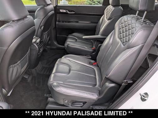 Hyper White 2021 Hyundai PALISADE Limited