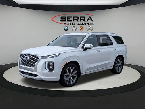 Hyper White 2021 Hyundai PALISADE Limited