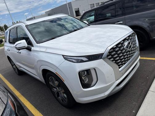 Hyper White 2021 Hyundai PALISADE Limited