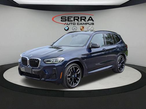 Blue 2022 BMW X3 M40i