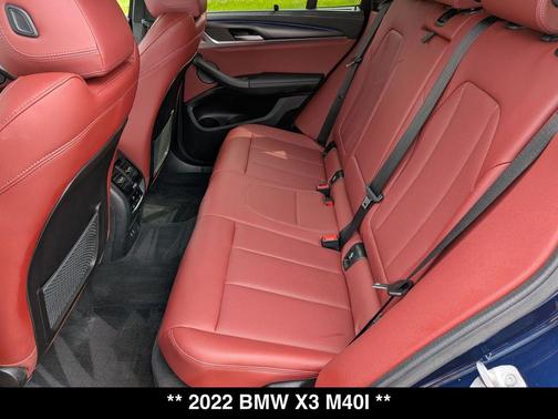 Blue 2022 BMW X3 M40i