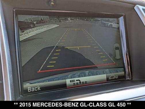 Diamond Silver Metallic 2015 Mercedes-Benz GL-Class 4MATIC