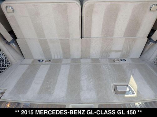 Diamond Silver Metallic 2015 Mercedes-Benz GL-Class 4MATIC
