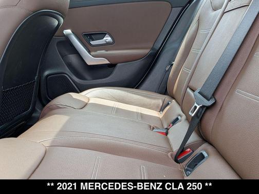 White 2021 Mercedes-Benz CLA 250 4MATIC
