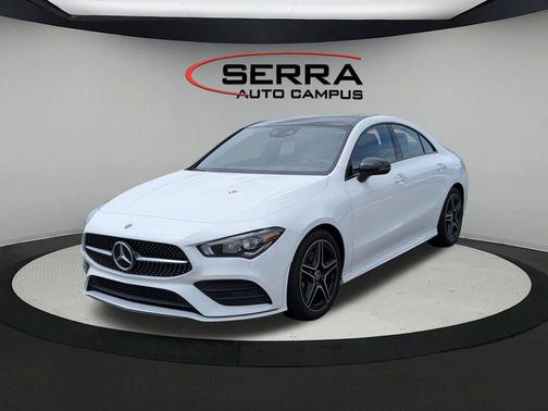 White 2021 Mercedes-Benz CLA 250 4MATIC