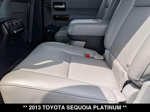 Magnetic Gray Metallic 2013 Toyota Sequoia Platinum