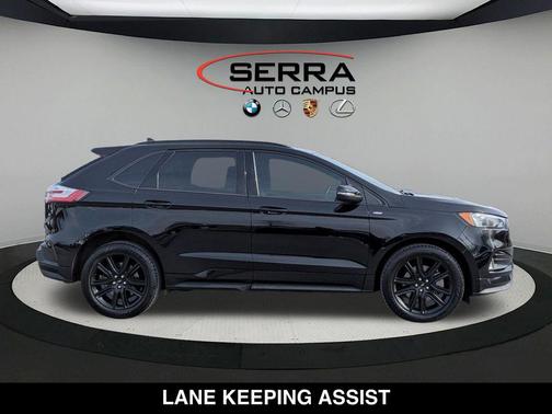 Agate Black Metallic 2022 Ford Edge ST Line