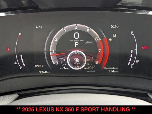 2025 Lexus NX 350 F SPORT Handling