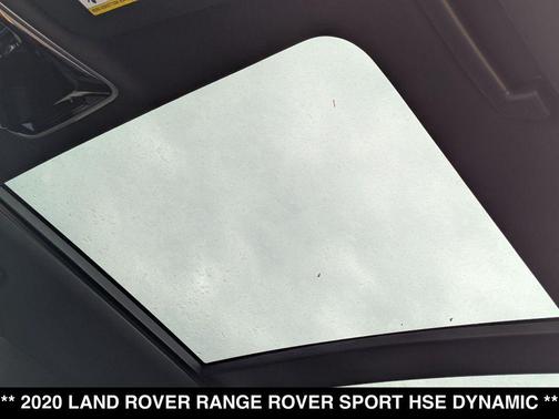 Byron Blue Metallic 2020 Land Rover Range Rover Sport HSE Dynamic