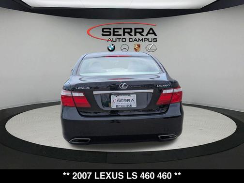 Black 2007 Lexus LS 460 Base