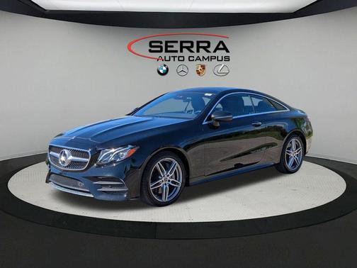 Black 2018 Mercedes-Benz E-Class 4MATIC
