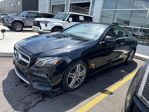 Black 2018 Mercedes-Benz E-Class 4MATIC