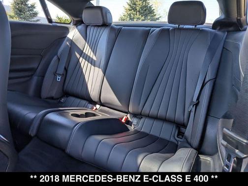 Black 2018 Mercedes-Benz E-Class 4MATIC