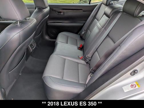 Silver Lining Metallic 2018 Lexus ES 350 Base