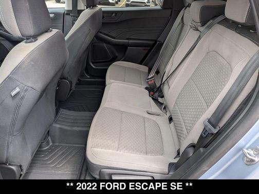 Blue Silver Metallic 2022 Ford Escape SE