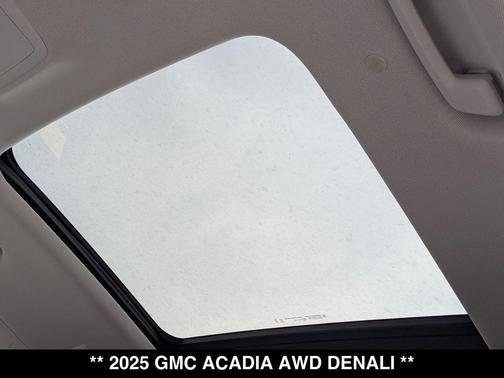 Downpour Metallic 2025 GMC Acadia Denali