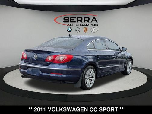 Shadow Blue Metallic 2011 Volkswagen CC Sport