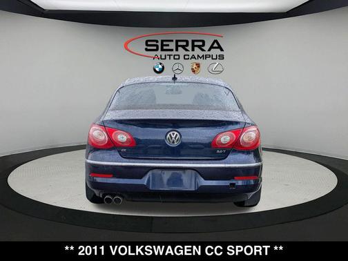 Shadow Blue Metallic 2011 Volkswagen CC Sport