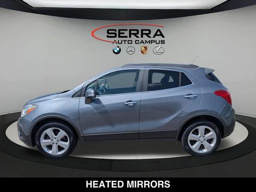 Satin Steel Gray Metallic 2015 Buick Encore Leather