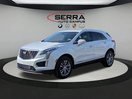 Crystal White Tricoat 2023 Cadillac XT5 Premium Luxury
