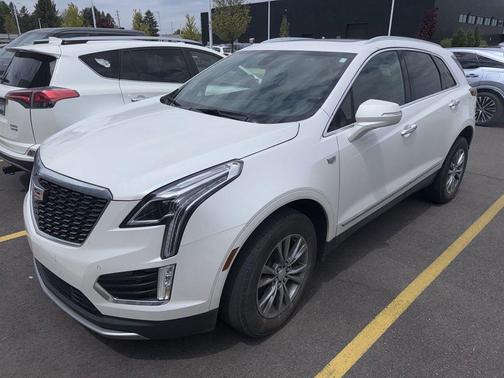 Crystal White Tricoat 2023 Cadillac XT5 Premium Luxury