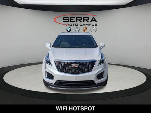 Crystal White Tricoat 2023 Cadillac XT5 Premium Luxury