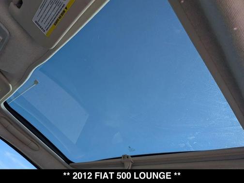 Espresso 2012 FIAT 500 Lounge