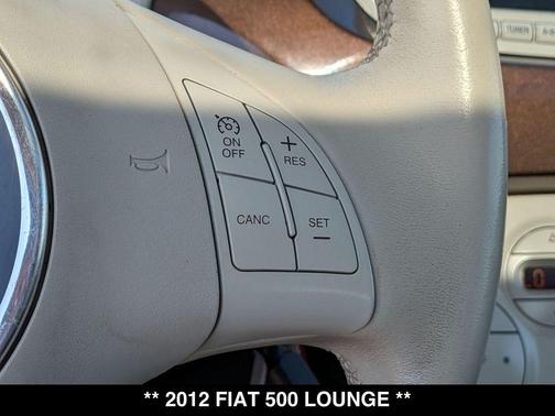 Espresso 2012 FIAT 500 Lounge