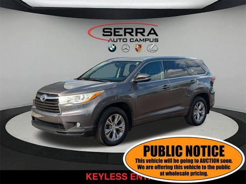 2015 Toyota Highlander XLE