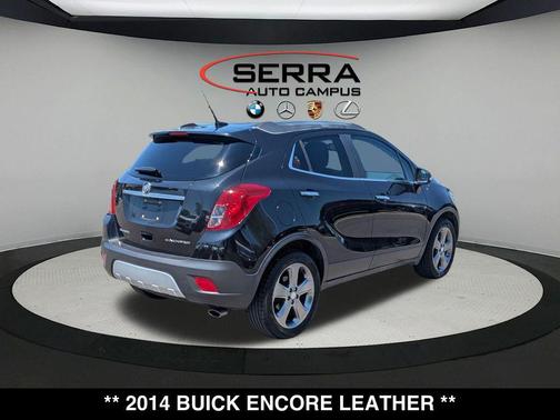 Carbon Black Metallic 2014 Buick Encore Leather