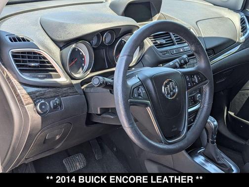Carbon Black Metallic 2014 Buick Encore Leather