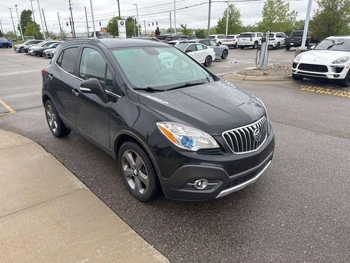 Carbon Black Metallic 2014 Buick Encore Leather