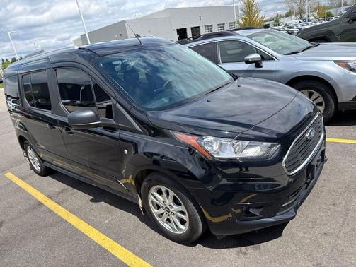 Agate Black Metallic 2023 Ford Transit Connect XLT