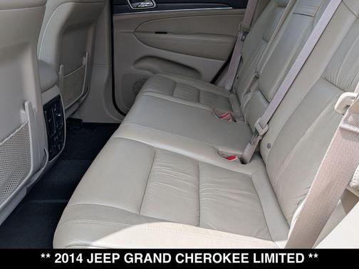 Bright White Clearcoat 2014 Jeep Grand Cherokee Limited