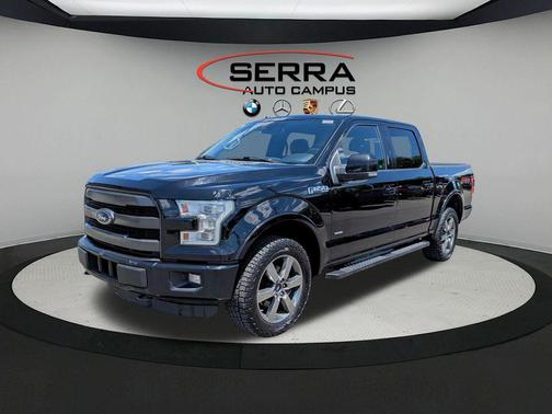 Shadow Black 2016 Ford F-150 Lariat