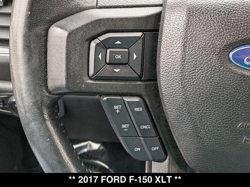 Shadow Black 2017 Ford F-150 XLT