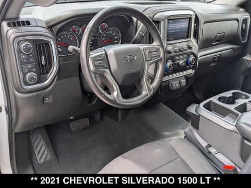 Silver Ice Metallic 2021 Chevrolet Silverado 1500 LT