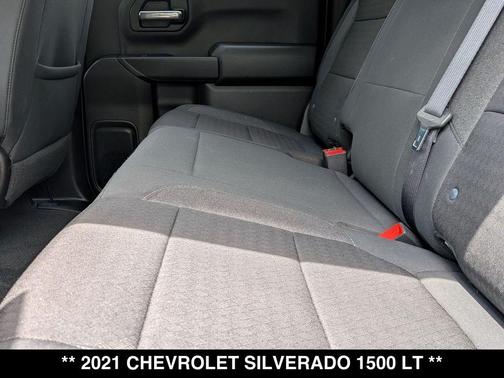 Silver Ice Metallic 2021 Chevrolet Silverado 1500 LT