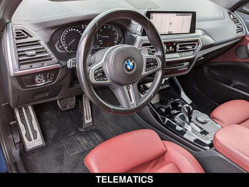 Blue 2022 BMW X3 M40i