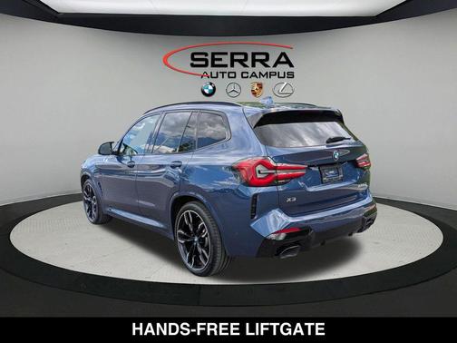 Blue 2022 BMW X3 M40i