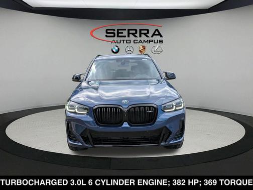 Blue 2022 BMW X3 M40i