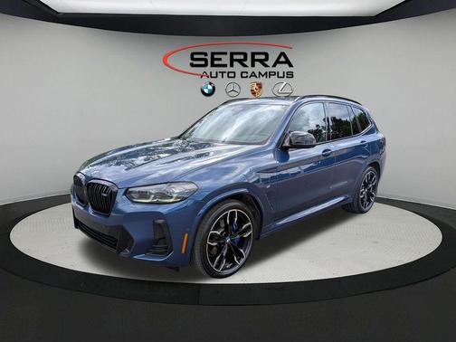 Blue 2022 BMW X3 M40i