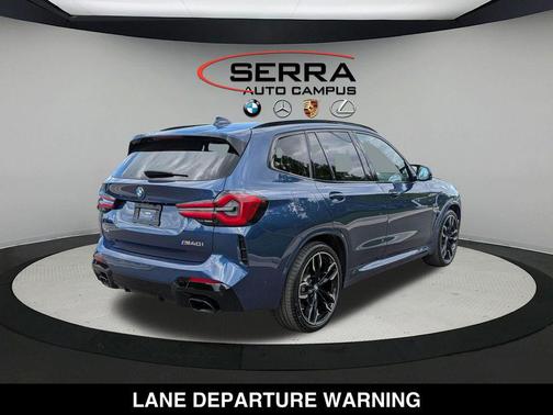 Blue 2022 BMW X3 M40i